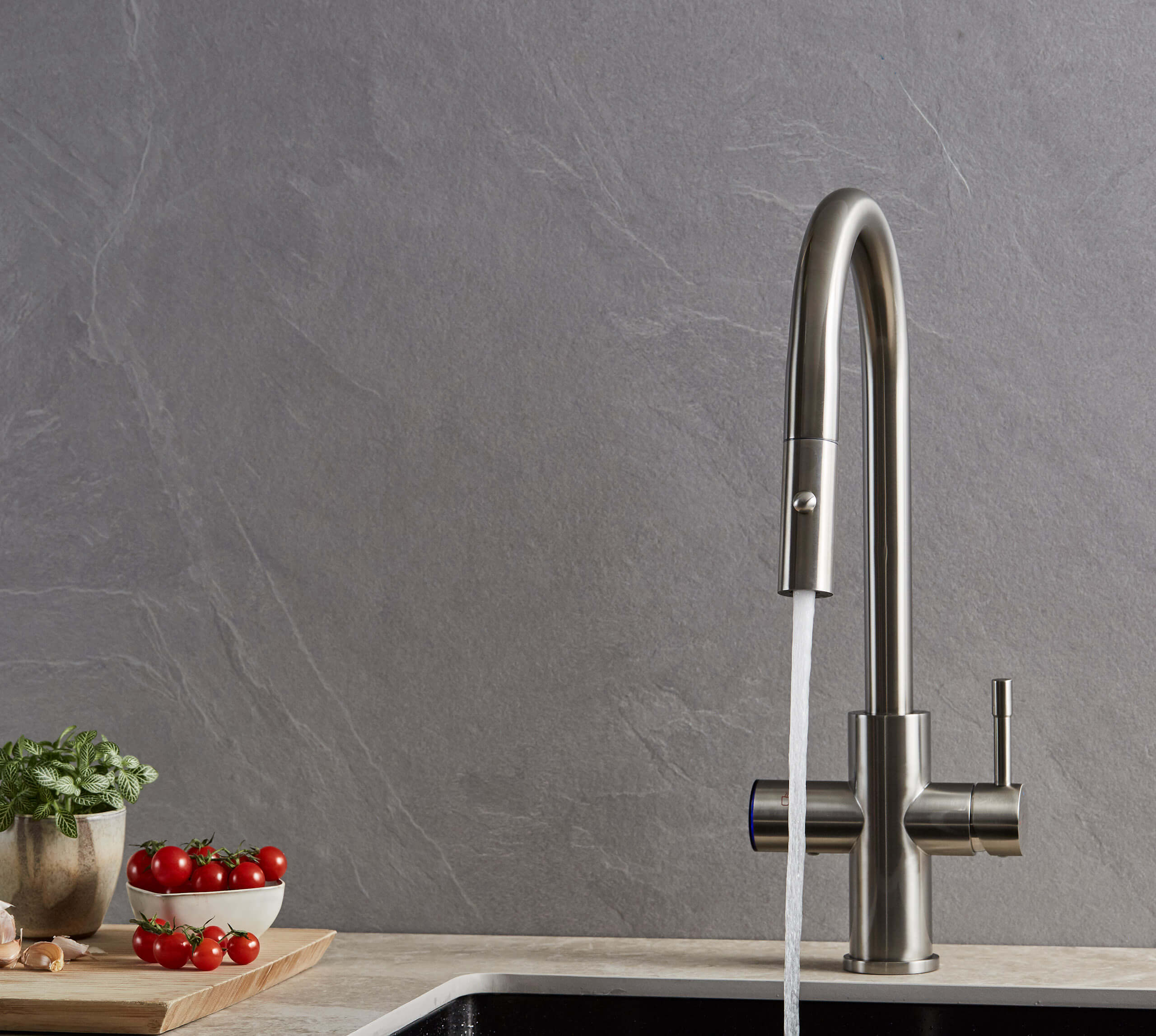 Aquilia 5-in-1 Brushed Nickel