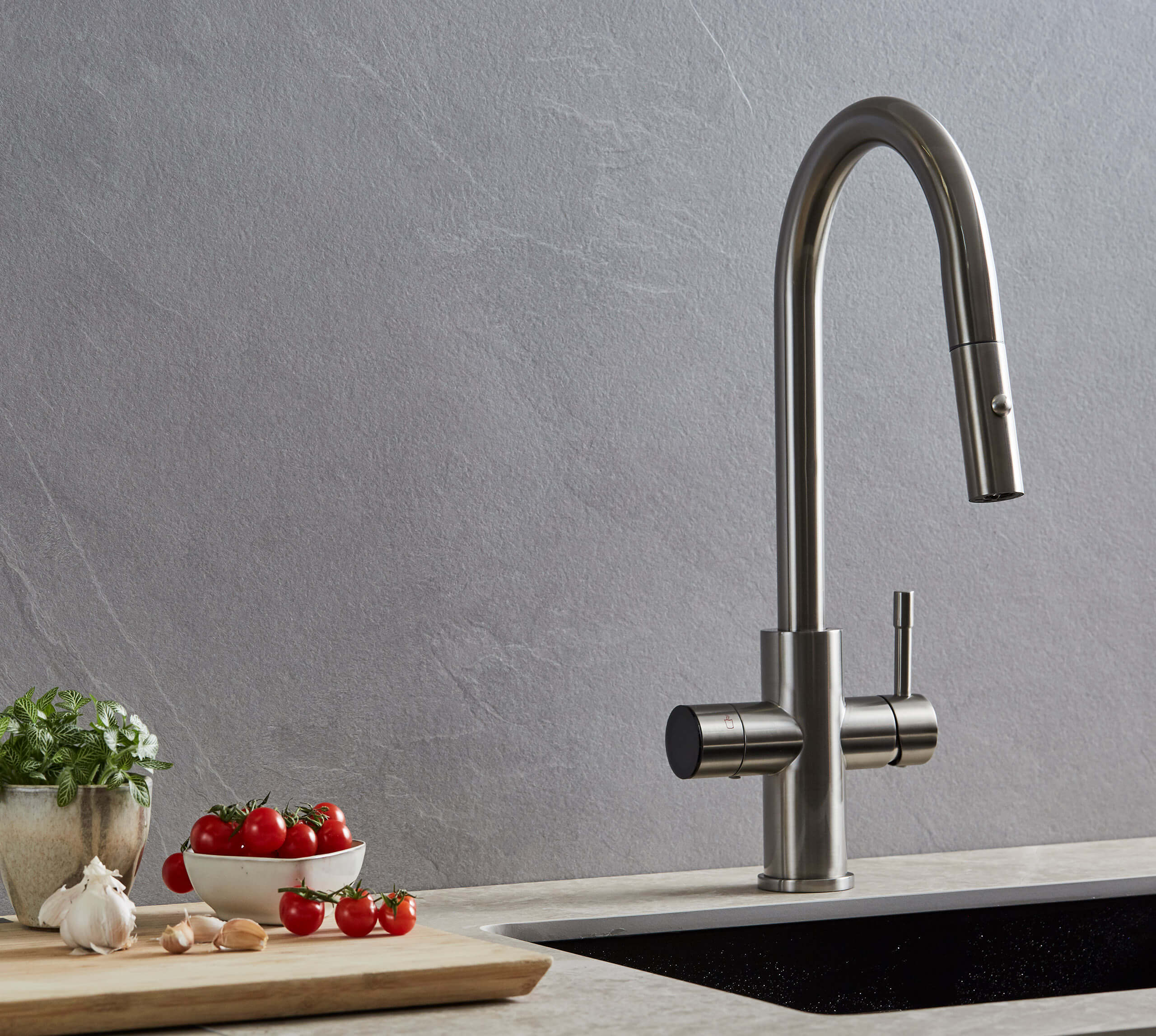Aquilia 5-in-1 Brushed Nickel
