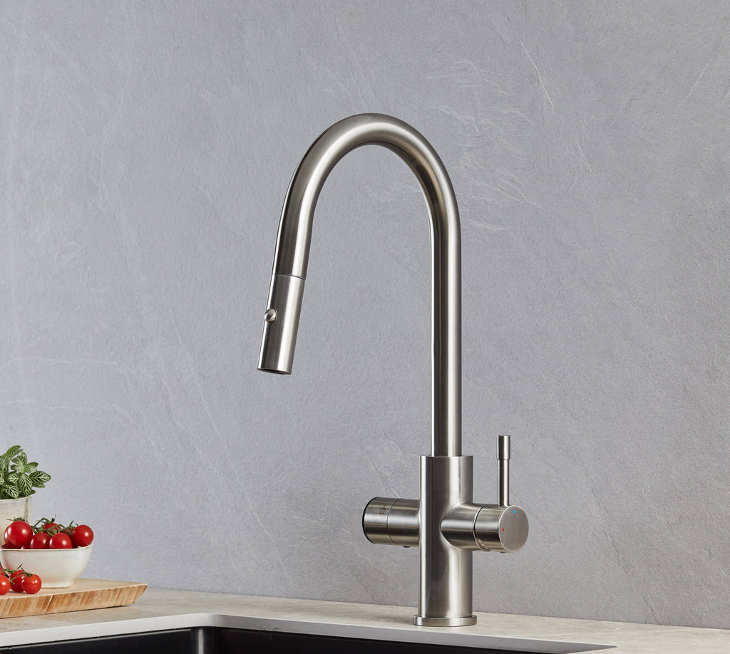 Aquilia 4-in-1 Brushed Nickel